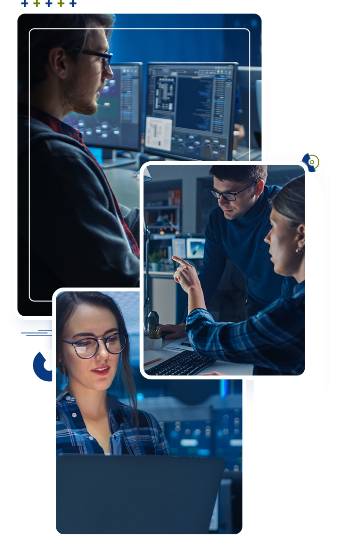 concept of engineering services being implemented